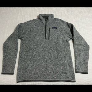 Patagonia Quarter Zip (Grey, Size M)